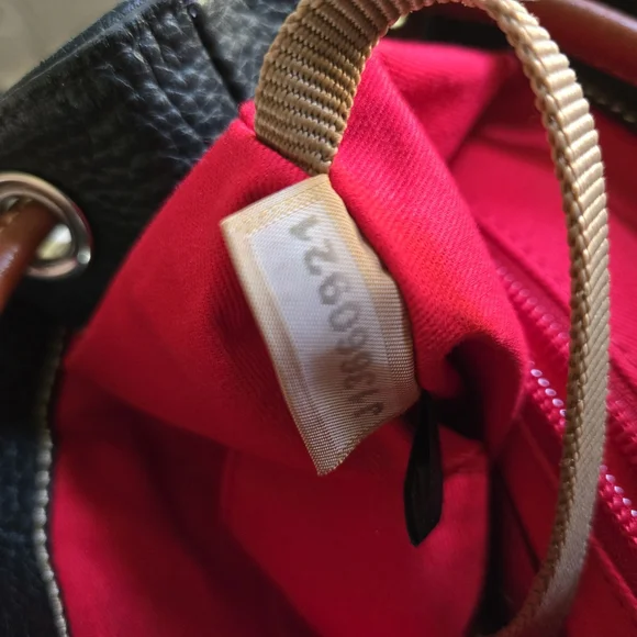 Dooney & Bourke Black Pebbled Leather Backpack - Picture 12 of 12